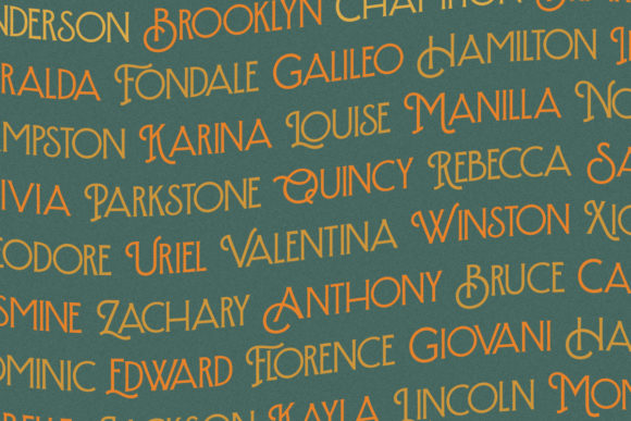 Hintown Font PNG with transparent background - Preview 1