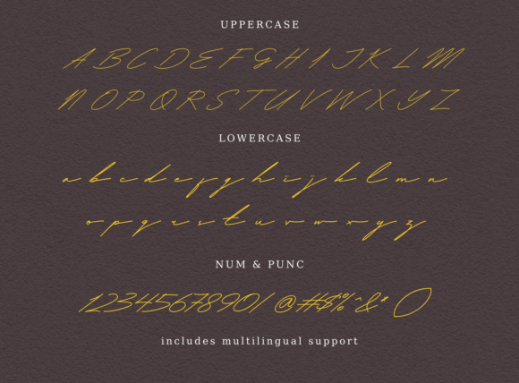 Malternal Signature Font PNG with transparent background - Preview 4