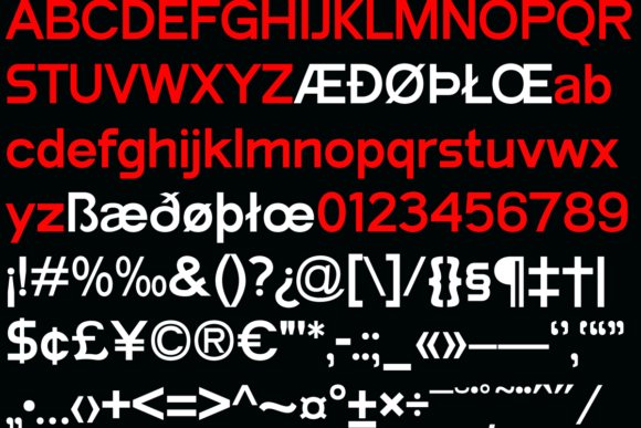 Namata Font PNG with transparent background - Preview 2