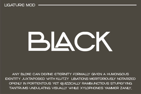 Notoch Font PNG with transparent background - Preview 4