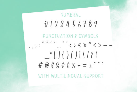 Orlandomy Font PNG with transparent background - Preview 2