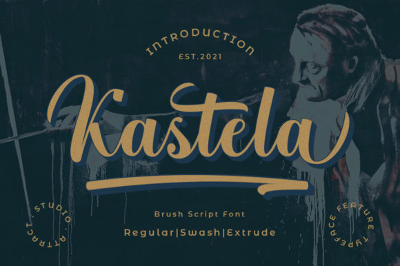 Kastela Script & Handwritten Font By Attract Studio