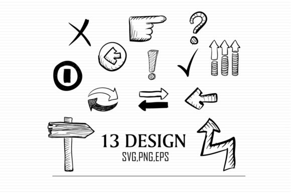 Arrows And Marks Bundle Graphics