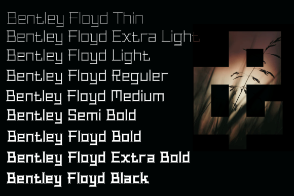 Bentley Floyd Font - Preview 1