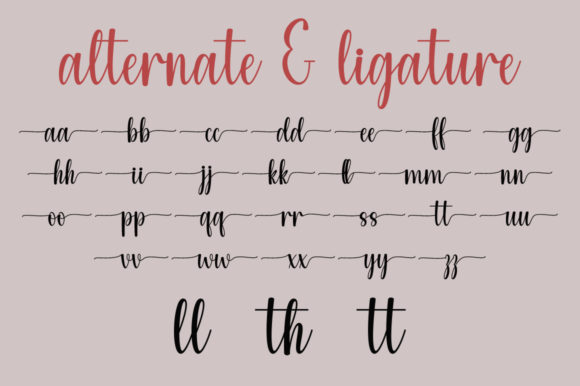Gladiola Font - Preview 5