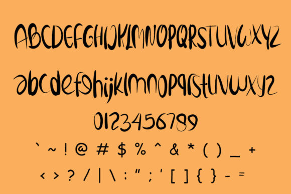 Gummayo Font PNG with transparent background - Preview 2