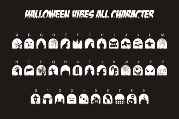 Halloween Vibes Font - Preview 1
