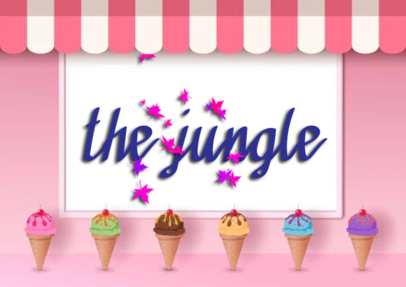 Happy Ice Cream Font PNG with transparent background - Preview 2
