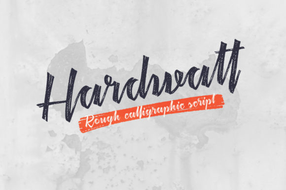Hardwatt Script & Handwritten Font By Gleb Guralnyk