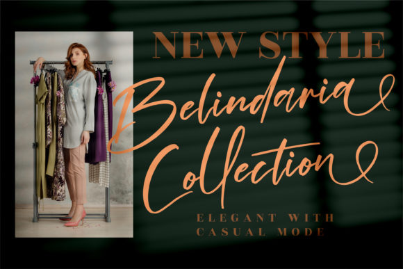 Hendycroft Signature Font PNG with transparent background - Preview 3