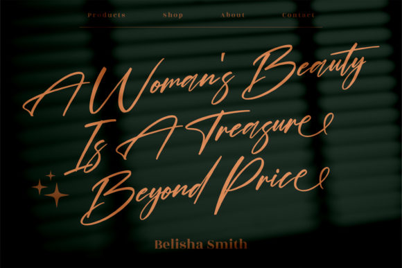 Hendycroft Signature Font PNG with transparent background - Preview 5