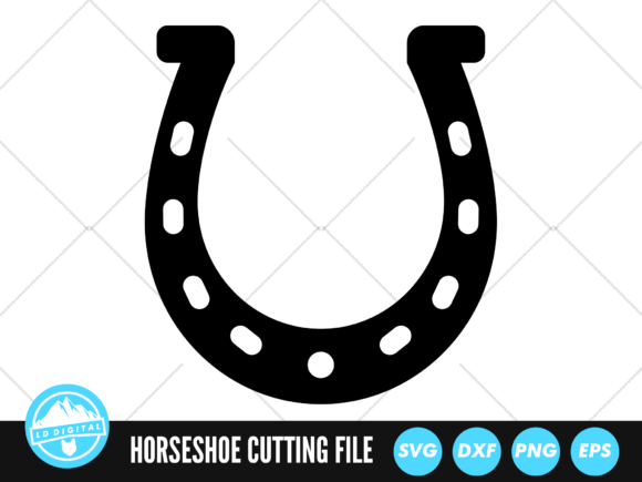 Horseshoe SVG | Horse Shoe Cut File
