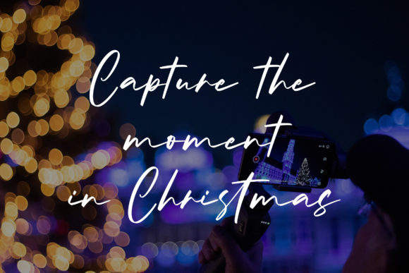 Photography Moments Font PNG with transparent background - Preview 3