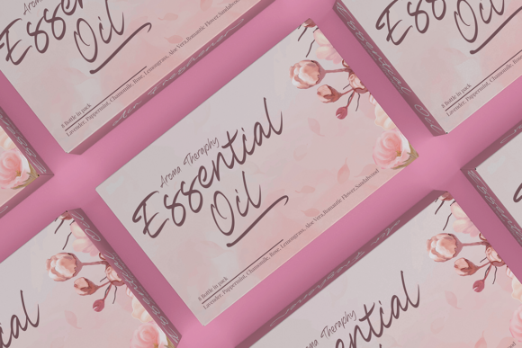 Raigatta Script Font PNG with transparent background - Preview 2