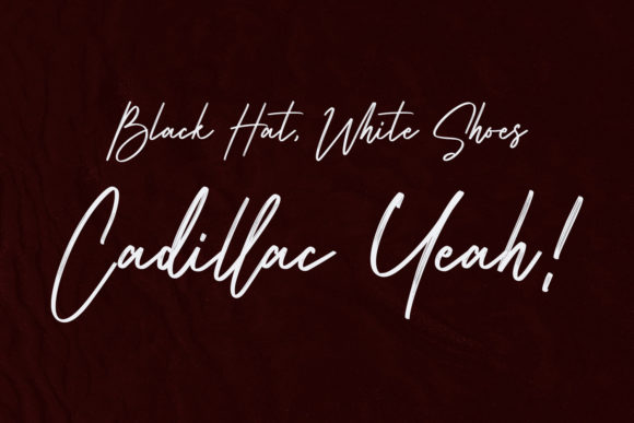 Rottens Signature Font PNG with transparent background - Preview 1