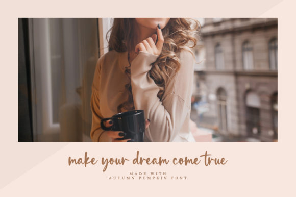 Autumn Pumpkin Font - Preview 1