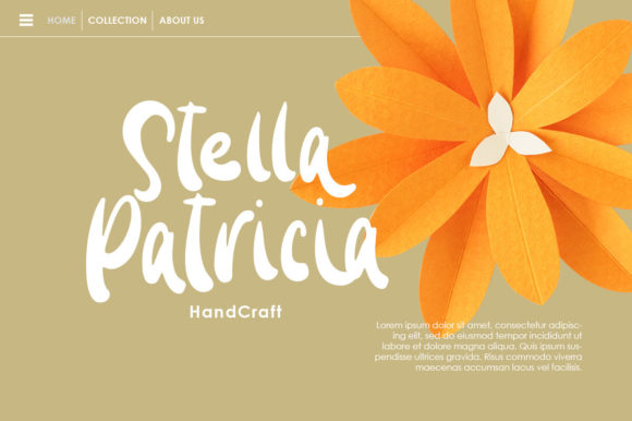 Blue Carousel Font - Preview 6