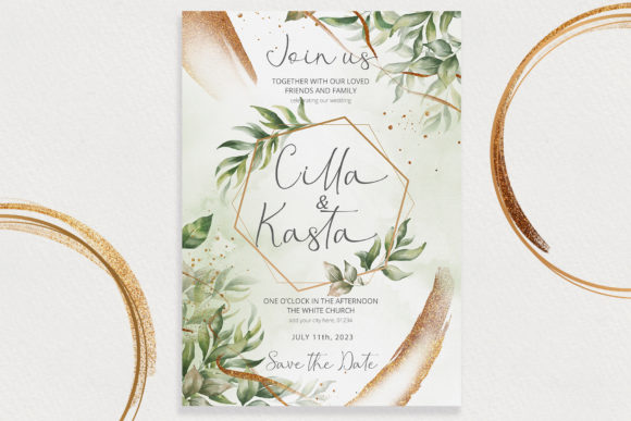 Christmas Leaf Font - Preview 1