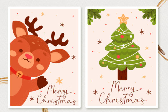 Christmas Leaf Font - Preview 2