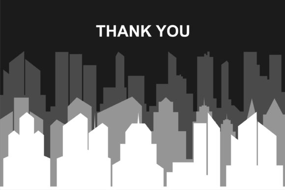 City Skyline Font PNG with transparent background - Preview 2
