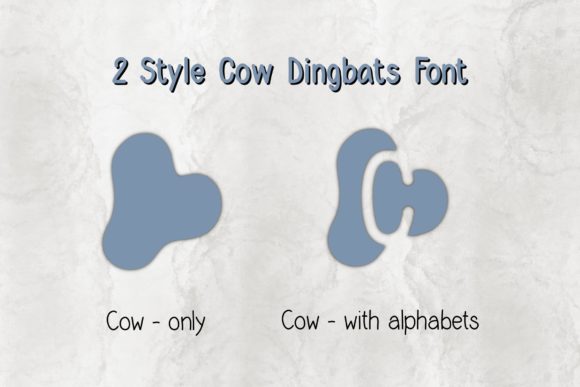 Cow Font - Preview 1