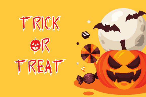 Crazy Happy Halloween Font - Preview 1