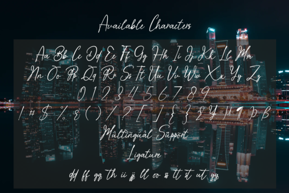 Executive Class Font PNG with transparent background - Preview 6