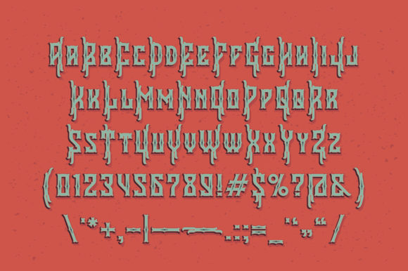 Falchion Edge Font - Preview 2