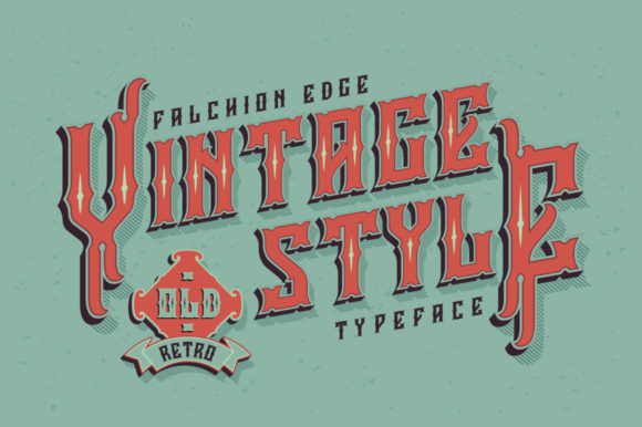 Falchion Edge Font - Preview 3