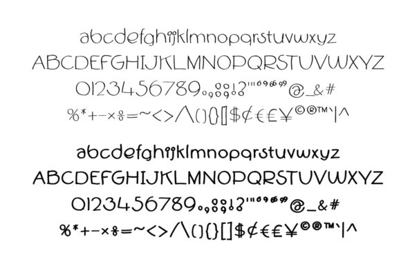 Goldfish Font - Preview 3
