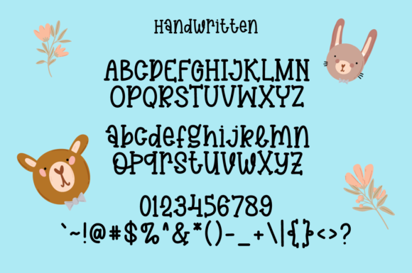 Handwritten Font - Preview 4
