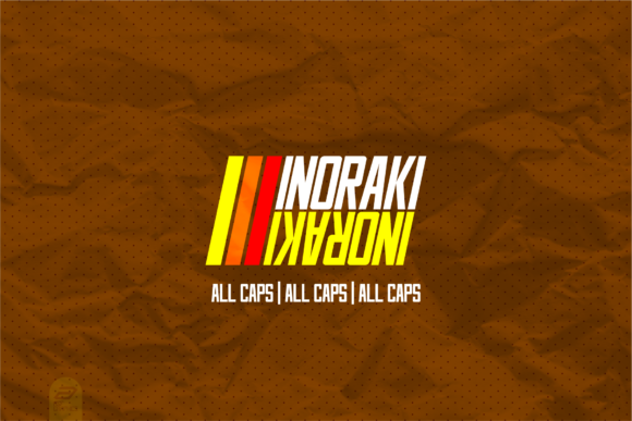 Inoraki Font - Preview 3