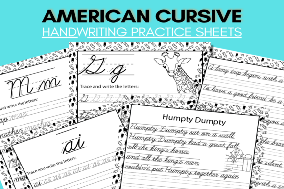 Learn Cursive Handwriting - Workbook
