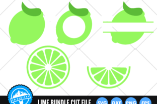 Lime Bundle SVG | Kawaii Fruit SVG Graphic by lddigital · Creative Fabrica
