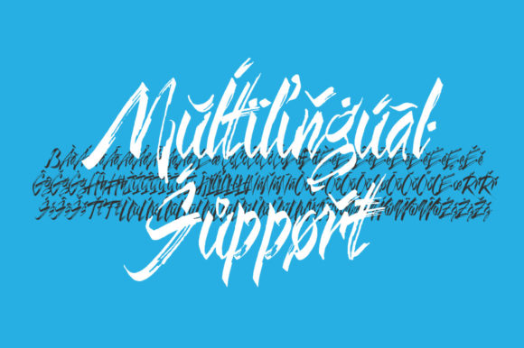 Little Mess Font PNG with transparent background - Preview 4