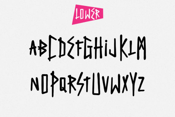 Misfit Font PNG with transparent background - Preview 3