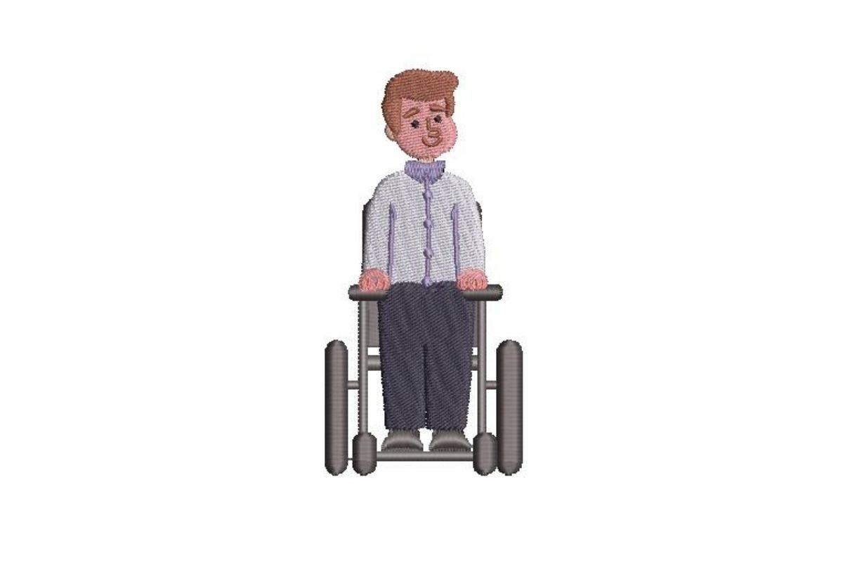 Quadriplegic Person