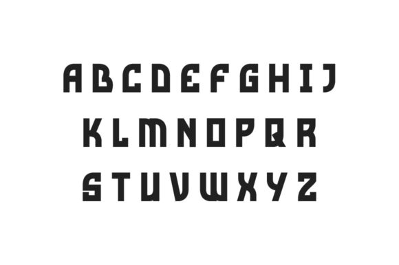 Red Storm Font PNG with transparent background - Preview 1