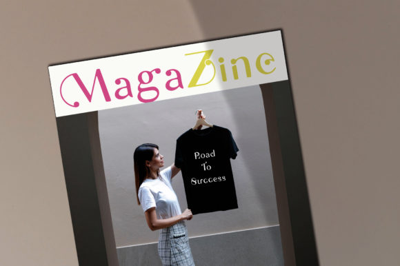 Retrig Font PNG with transparent background - Preview 4