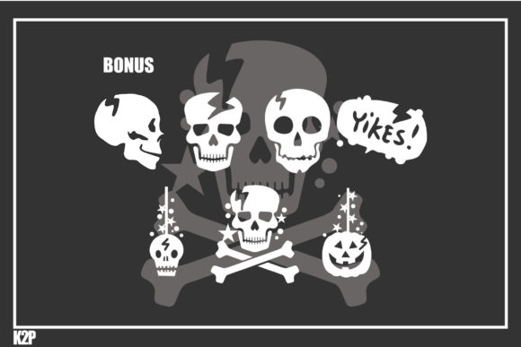 Skull Kidz Font PNG with transparent background - Preview 4