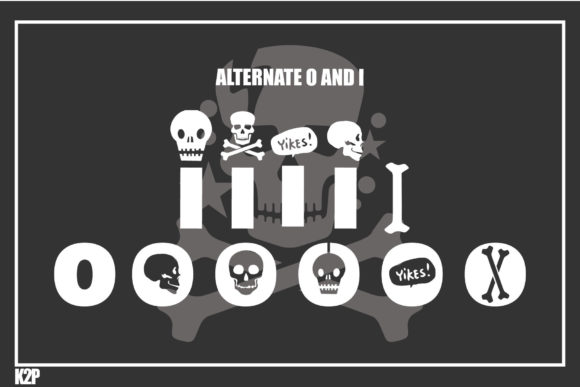 Skull Kidz Font PNG with transparent background - Preview 5