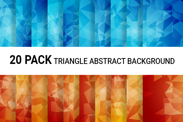 Triangle Abstract Background Graphic by niviadesigns · Creative Fabrica