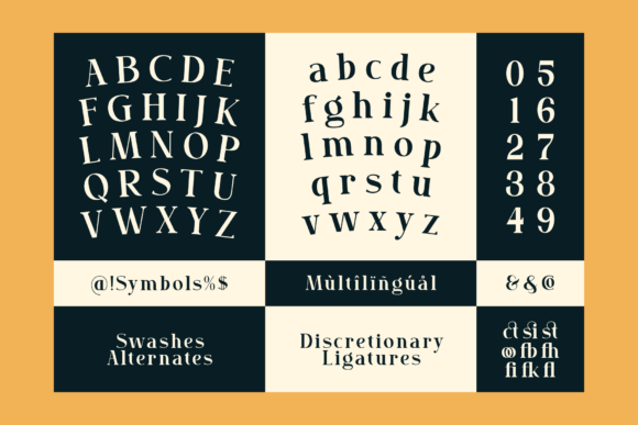 Bilgosia Font - Preview 3