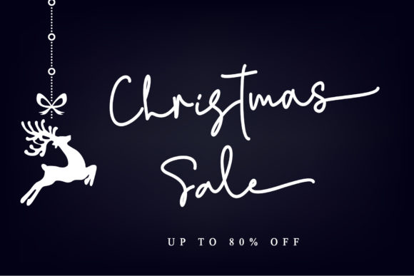 Christmas Letter Font - Preview 2
