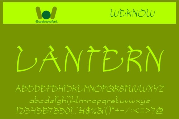 Cobra and Coconut Tree Font - Preview 1