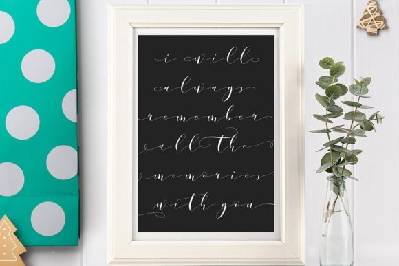 Donita Script Font - Preview 3