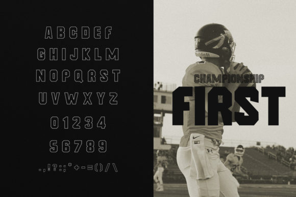 Frat Font - Preview 3