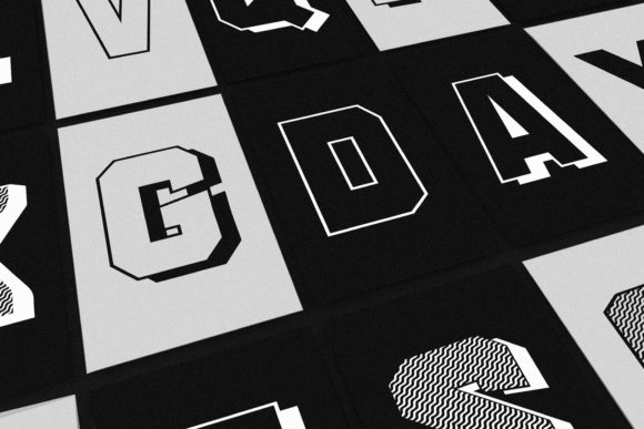 Frat Font - Preview 4