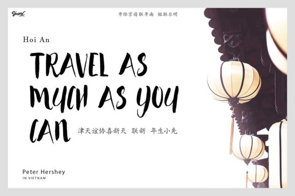 Kaizoku Font PNG with transparent background - Preview 2