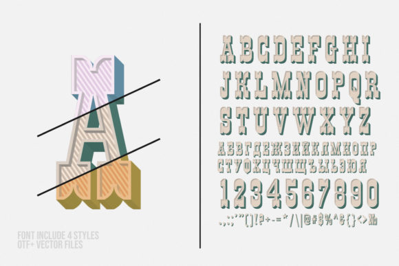 Moscow Font PNG with transparent background - Preview 2